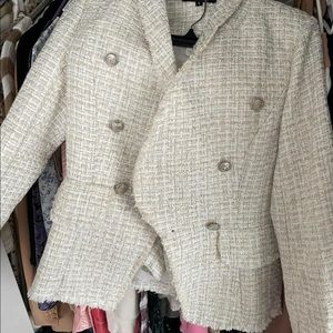 Never Worn Tweed Blazer Set